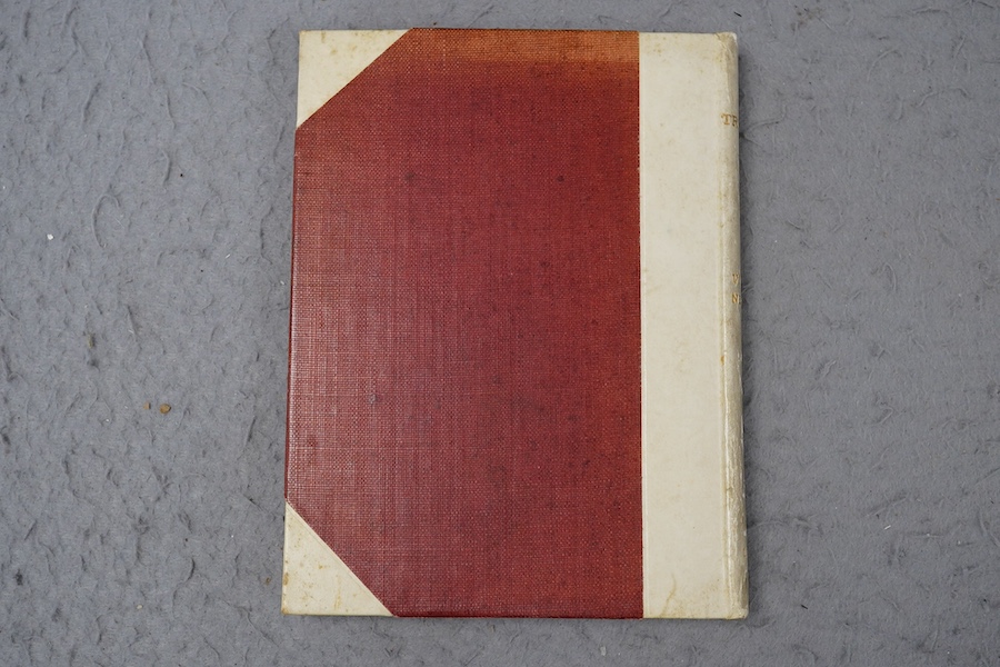 Neuberg, Victor, B. - The Triumph of Pan, London, The Equinox, 1910, 10 of 30 copies on Japanese vellum signed and numbered by the author, presentation inscription from the author to Edward Scott of Hove, 1911.
